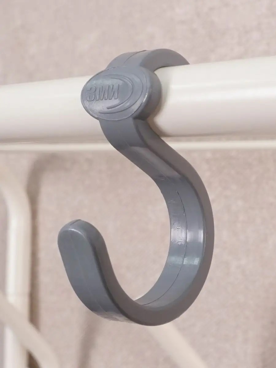 Вешалка настенная ЗМИ с полкой 2х80 цвет белый - фото 5