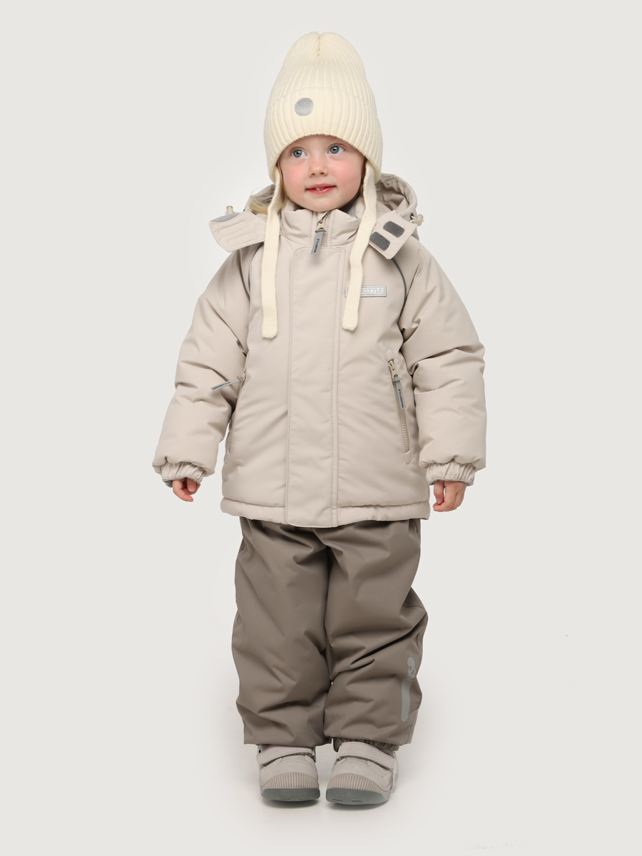 Костюм NIKASTYLE 7з0225 кешью/мускат - фото 1