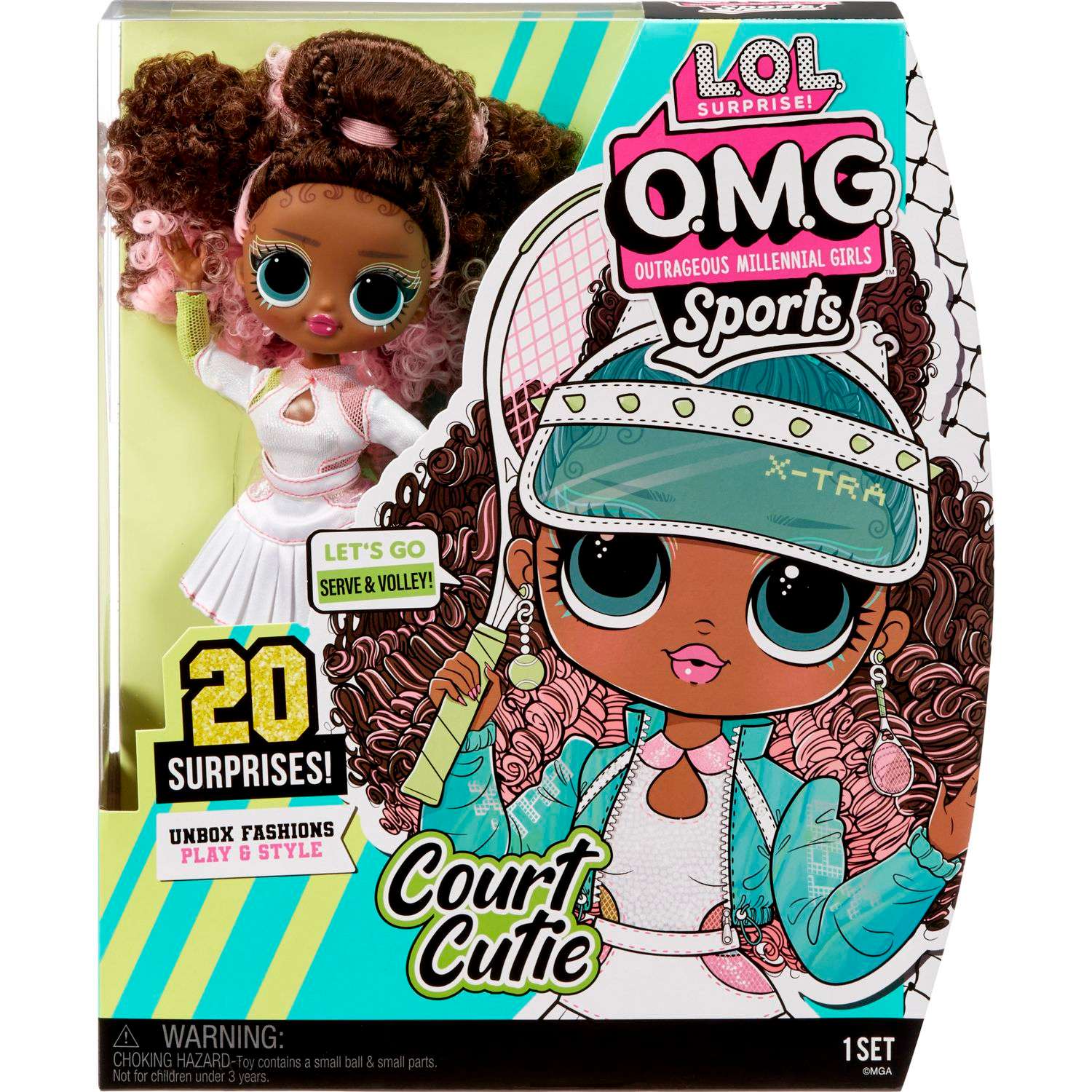 Кукла модельная L.O.L. Surprise! OMG Sports Court Cutie 584247EUC - фото 2