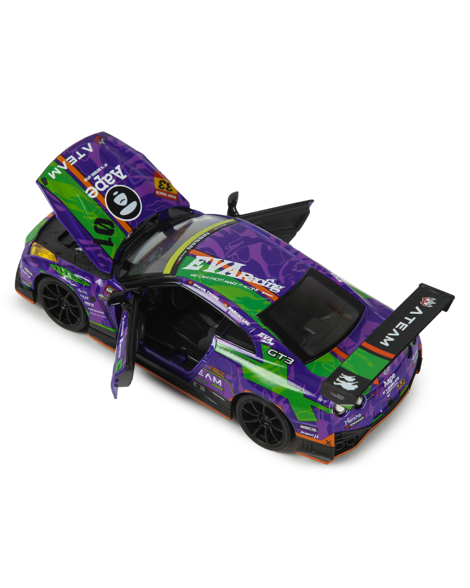 Автомобиль Mobicaro Nissan GT-R Niso EVA 1:32 664981(G) - фото 6