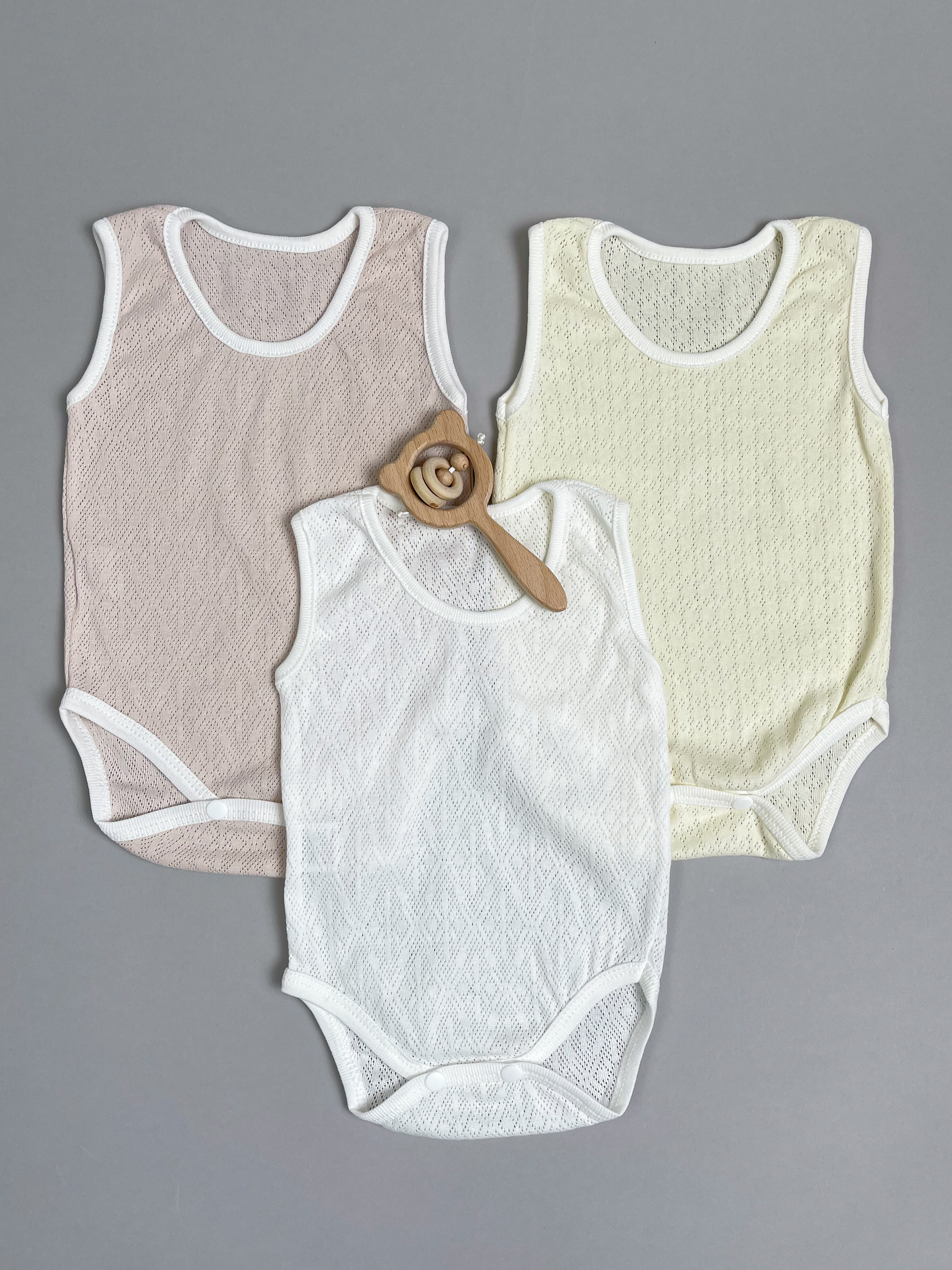 Боди 3 шт Clariss ЦБ-00001570 - фото 1