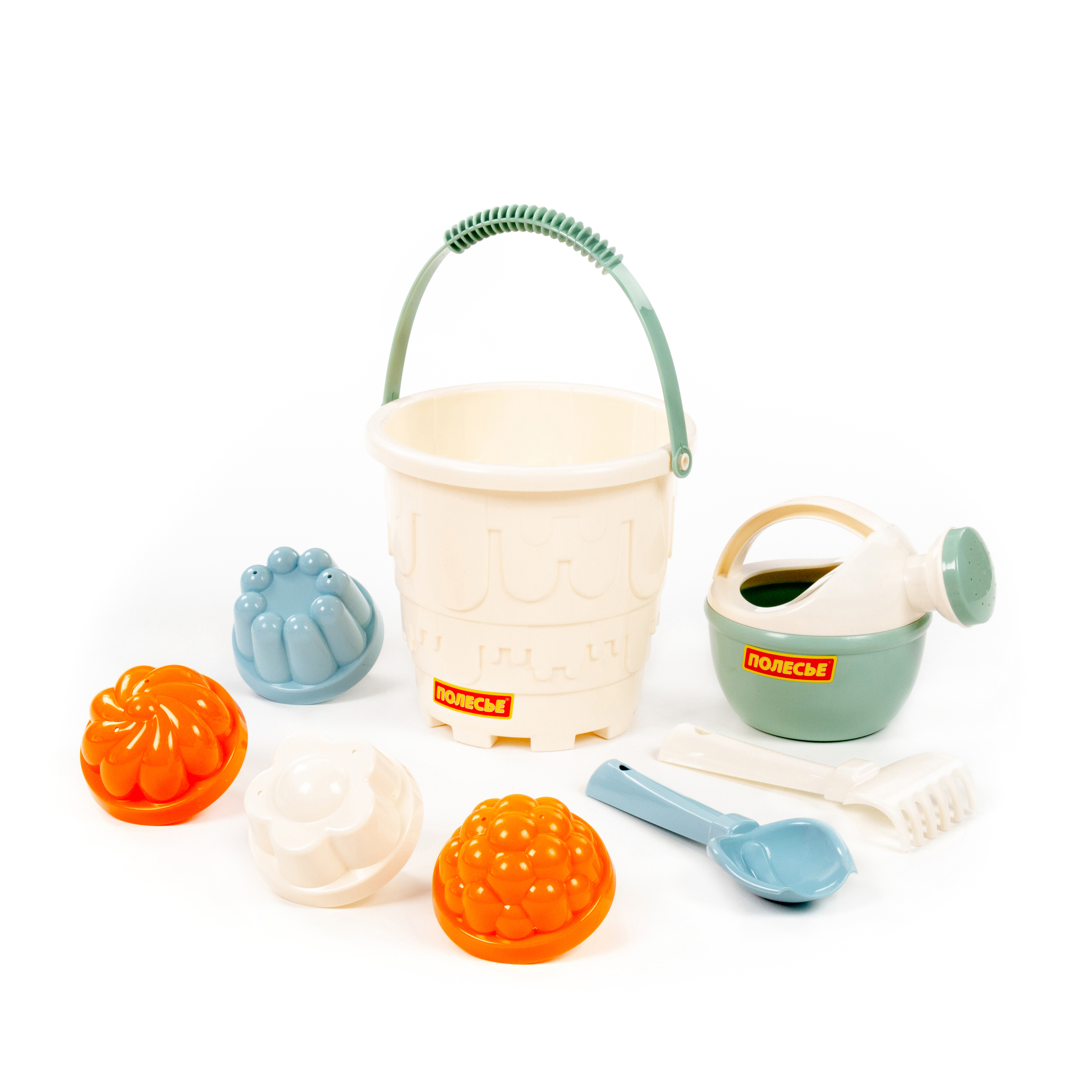 Песочный набор Полесье 8 элементов 1 предм. - фото 1