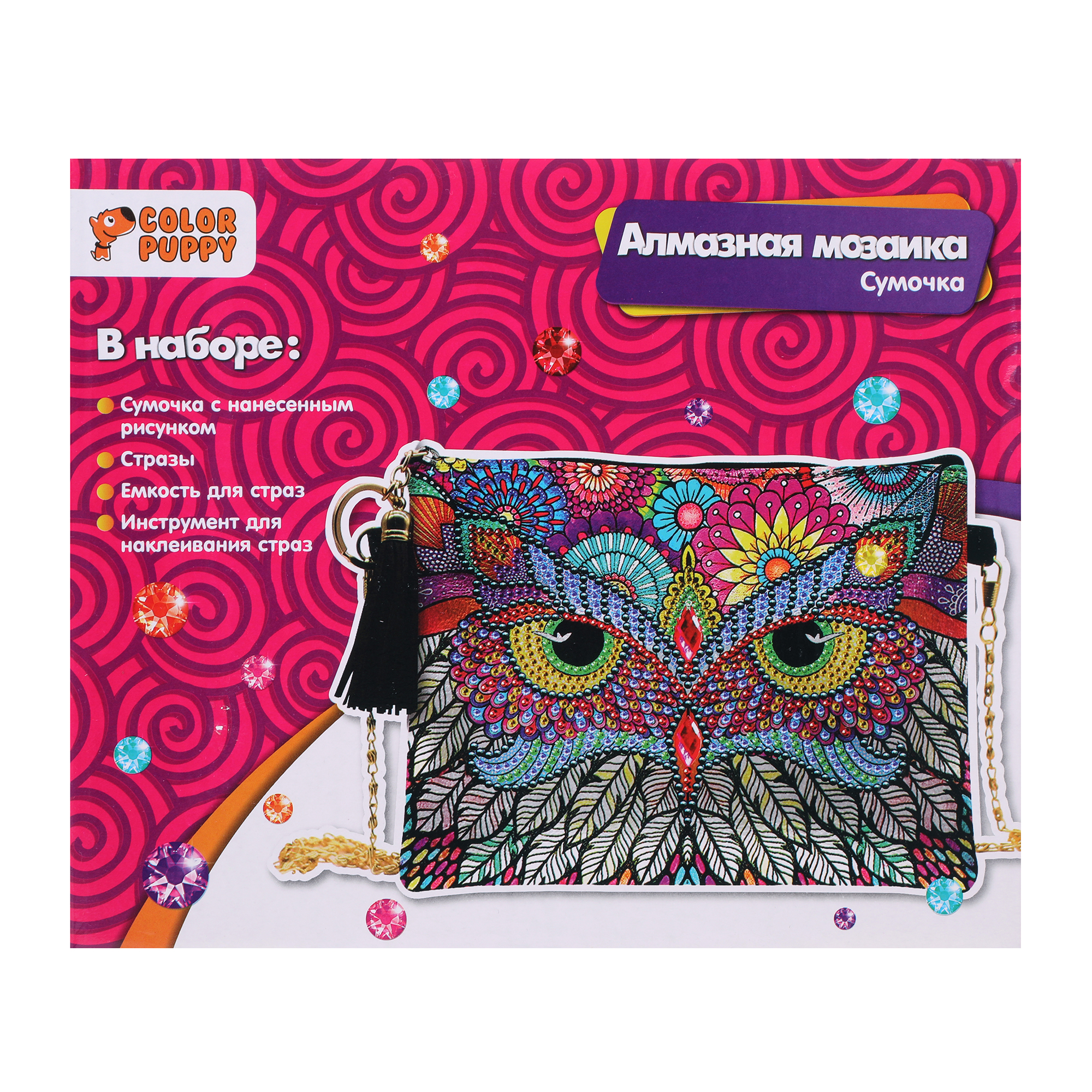 Алмазная мозаика Color Puppy Сова - фото 1