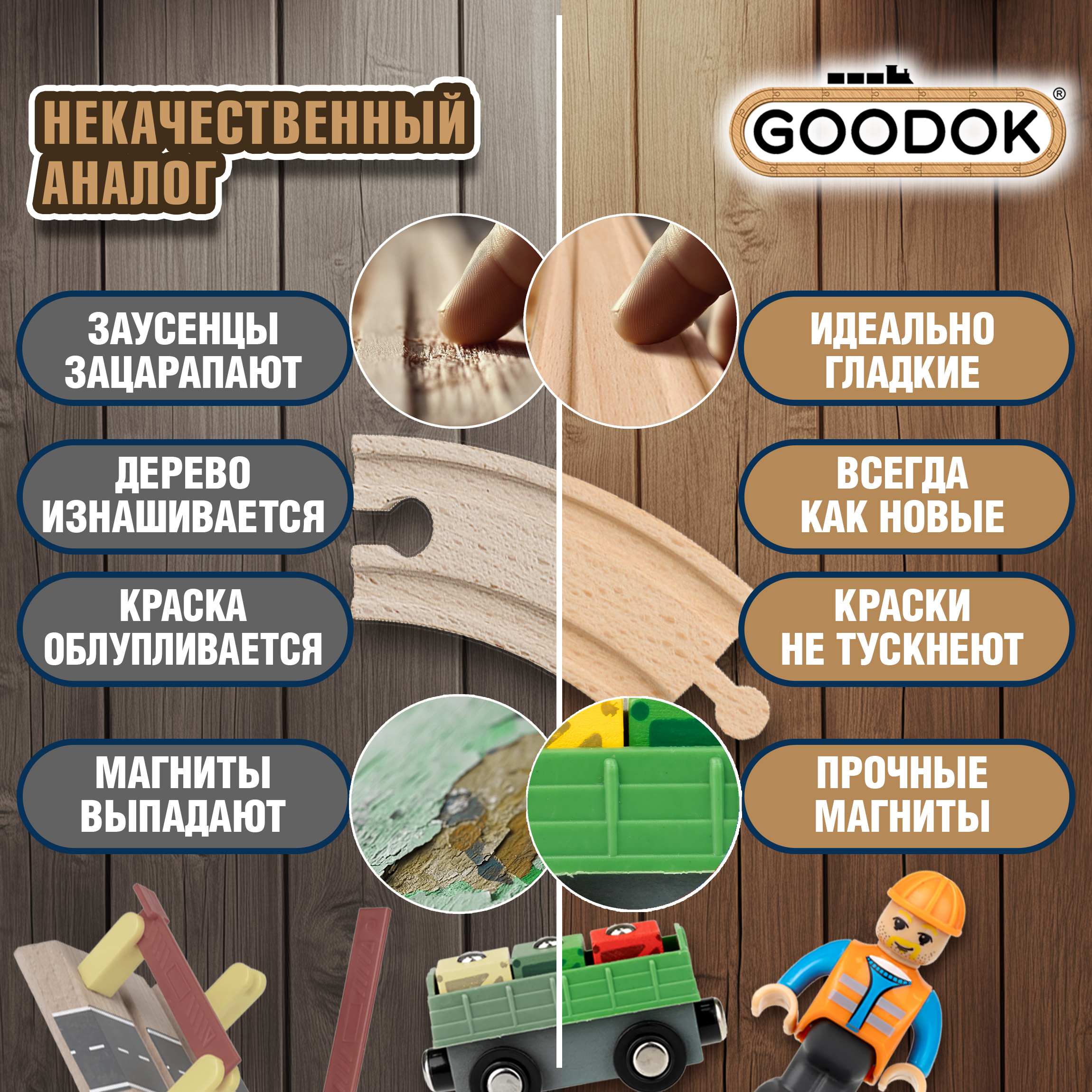 Набор железнодорожный 1TOY Т24442 - фото 4