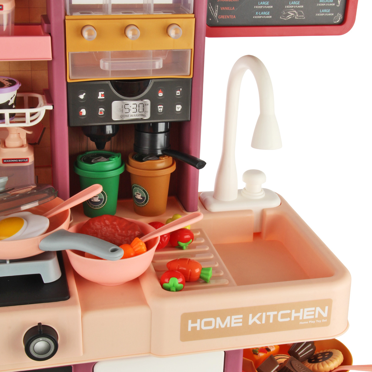 Игрушечная кухня Veld Co с аксессуарами: 54 шт. - фото 19