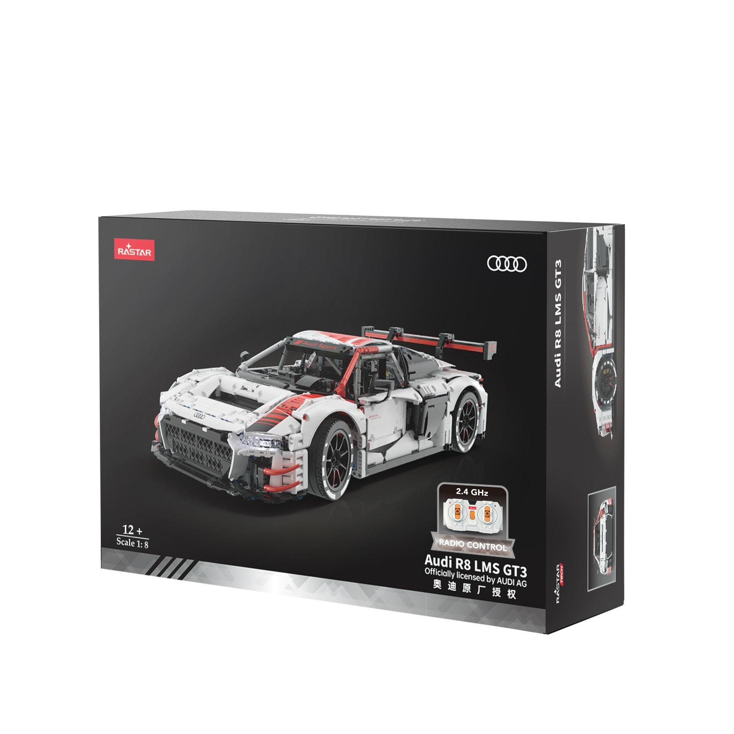 Конструктор Rastar Audi R8 LMS GT3 3322 дет. - фото 1
