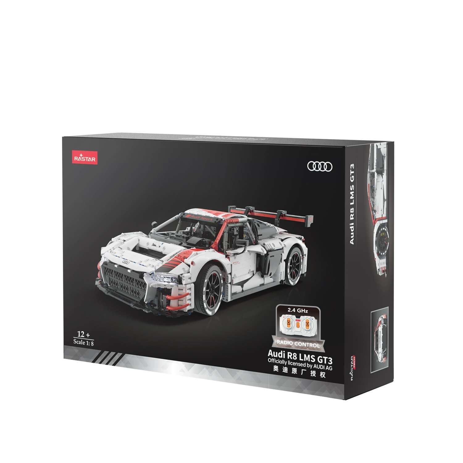 Конструктор Rastar Audi R8 LMS GT3 3322 дет. - фото 1