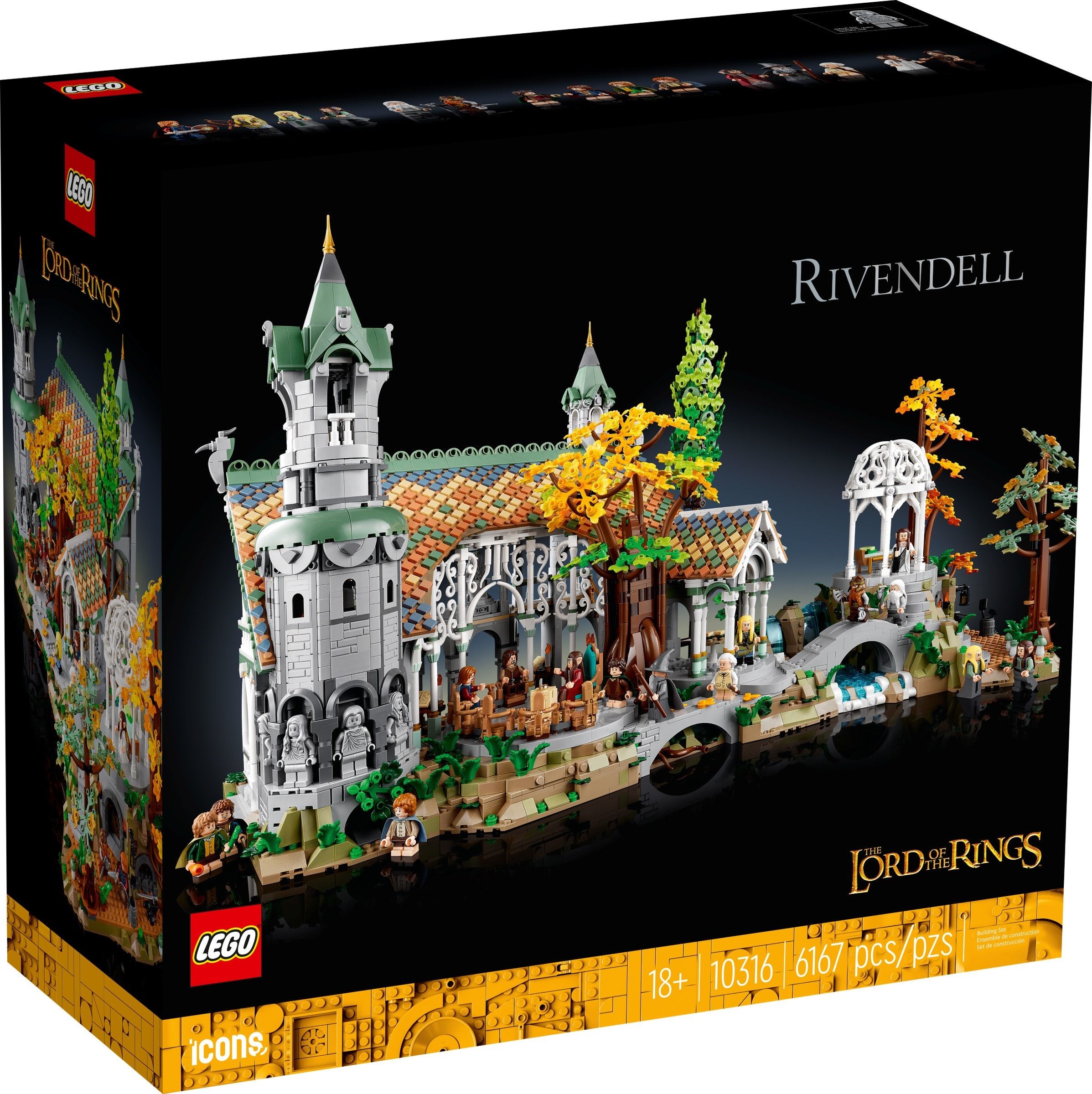 Конструктор LEGO Icons 10316 6167 дет. - фото 1