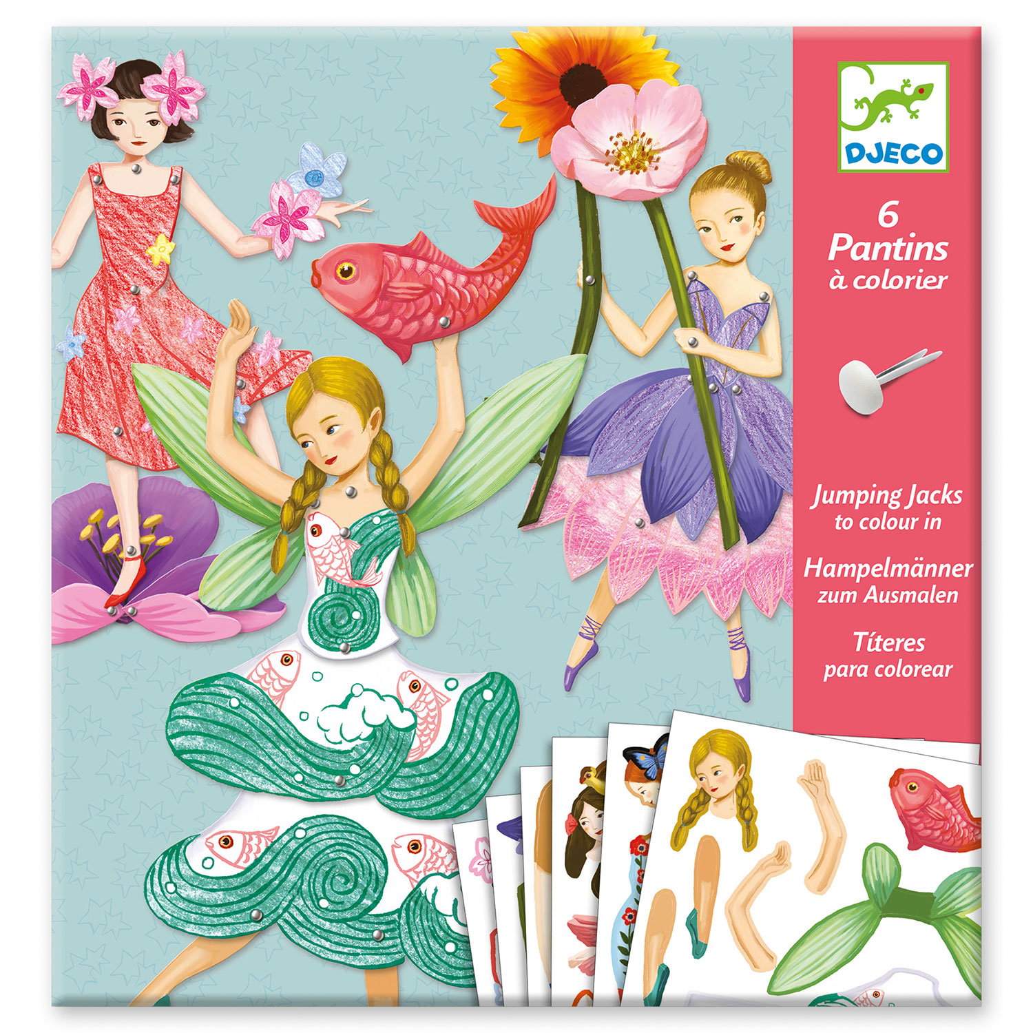 Набор для рисования Djeco Феечки - фото 1