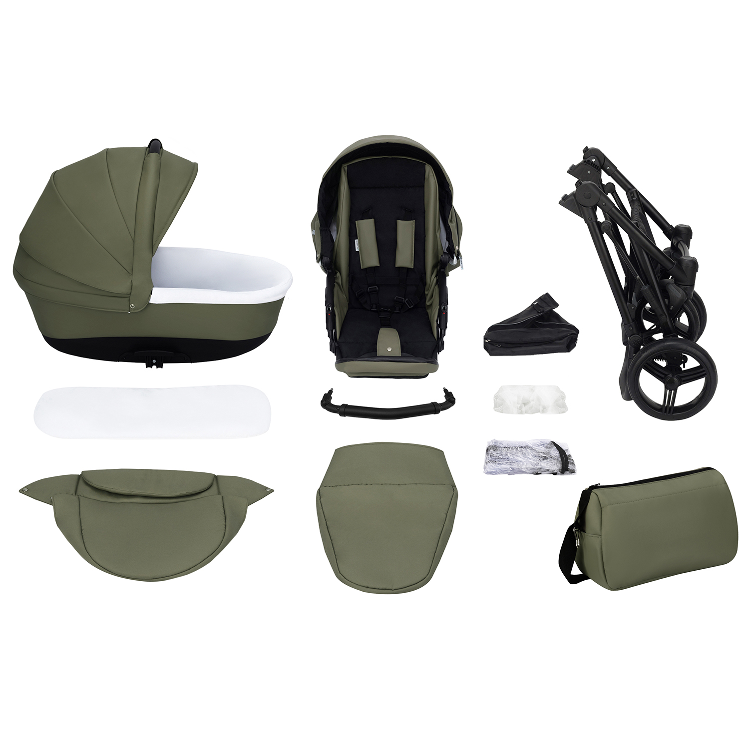 Коляска 2в1 Bebetto Tiger Prima - фото 12