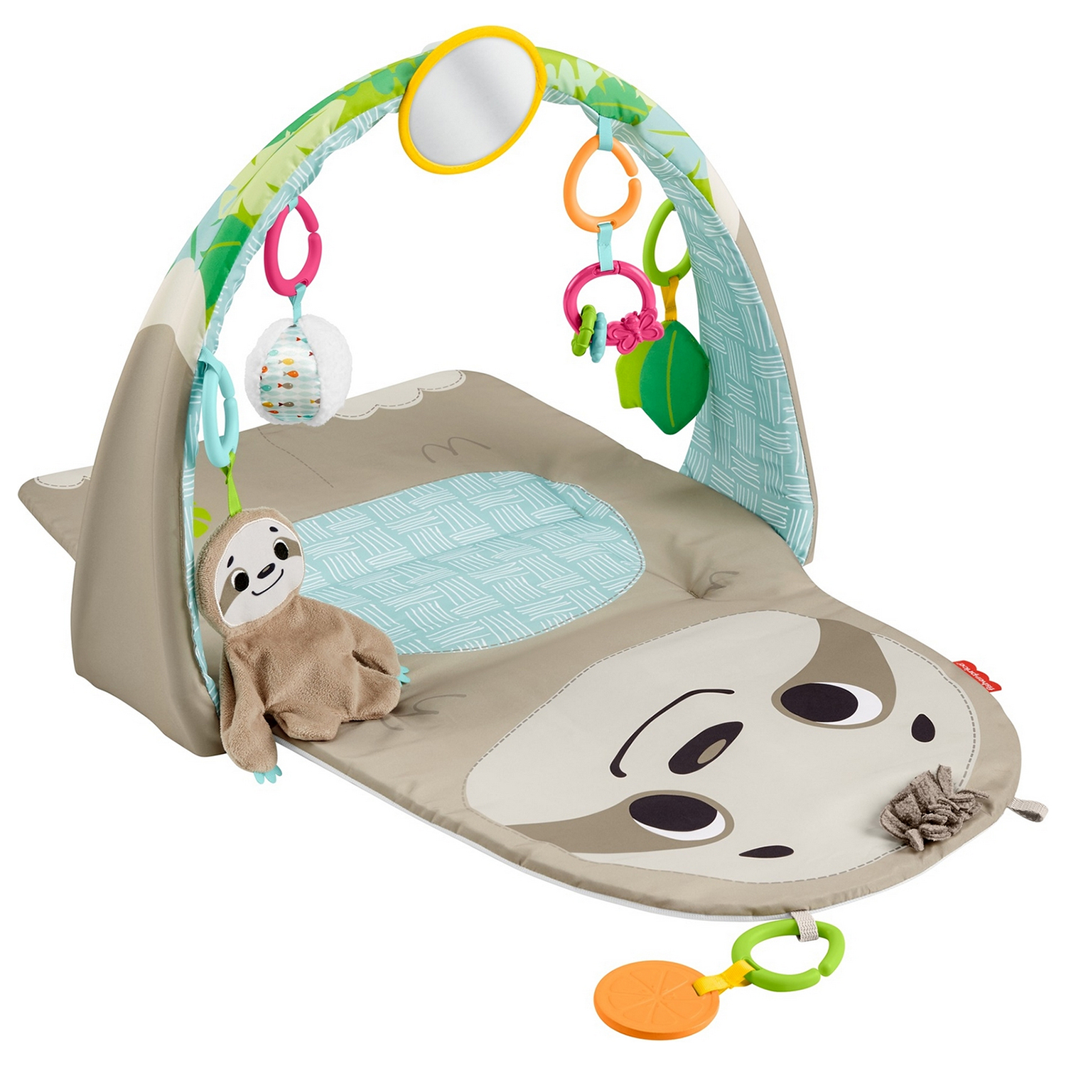 Коврик Fisher Price с дугами Ленивец - фото 5