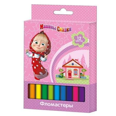 Фломастеры Росмэн 12 цв.