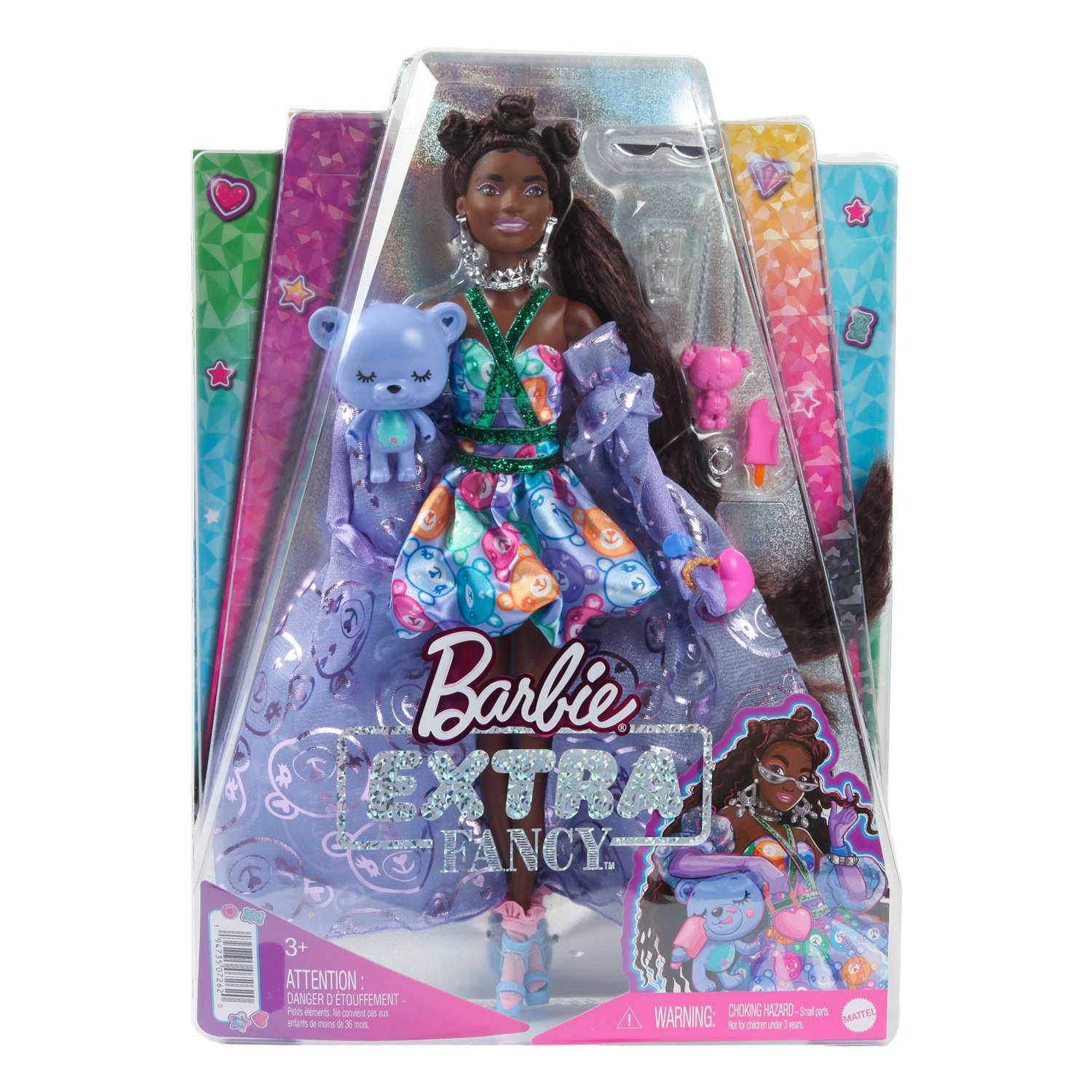 Кукла модельная Barbie Экстра HHN13 - фото 7
