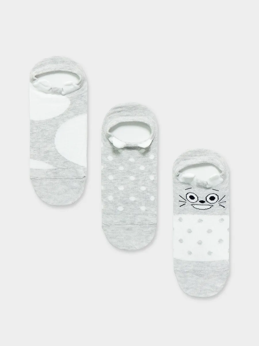 Носки 3 пары Mark Formelle (Марк Формэль) 397A-2748/серый меланж-3/ - фото 7