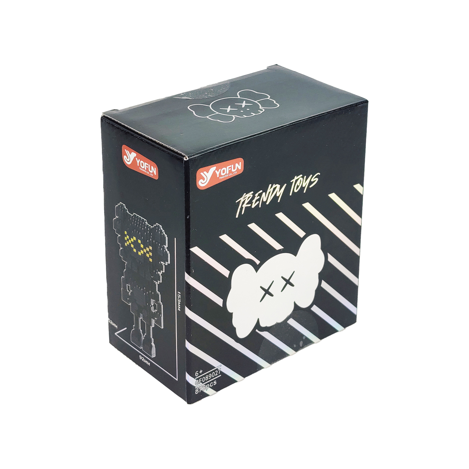 Конструктор Yiwu Yofun Trading Co Balody Kaws из мини-блоков 876 дет. - фото 3