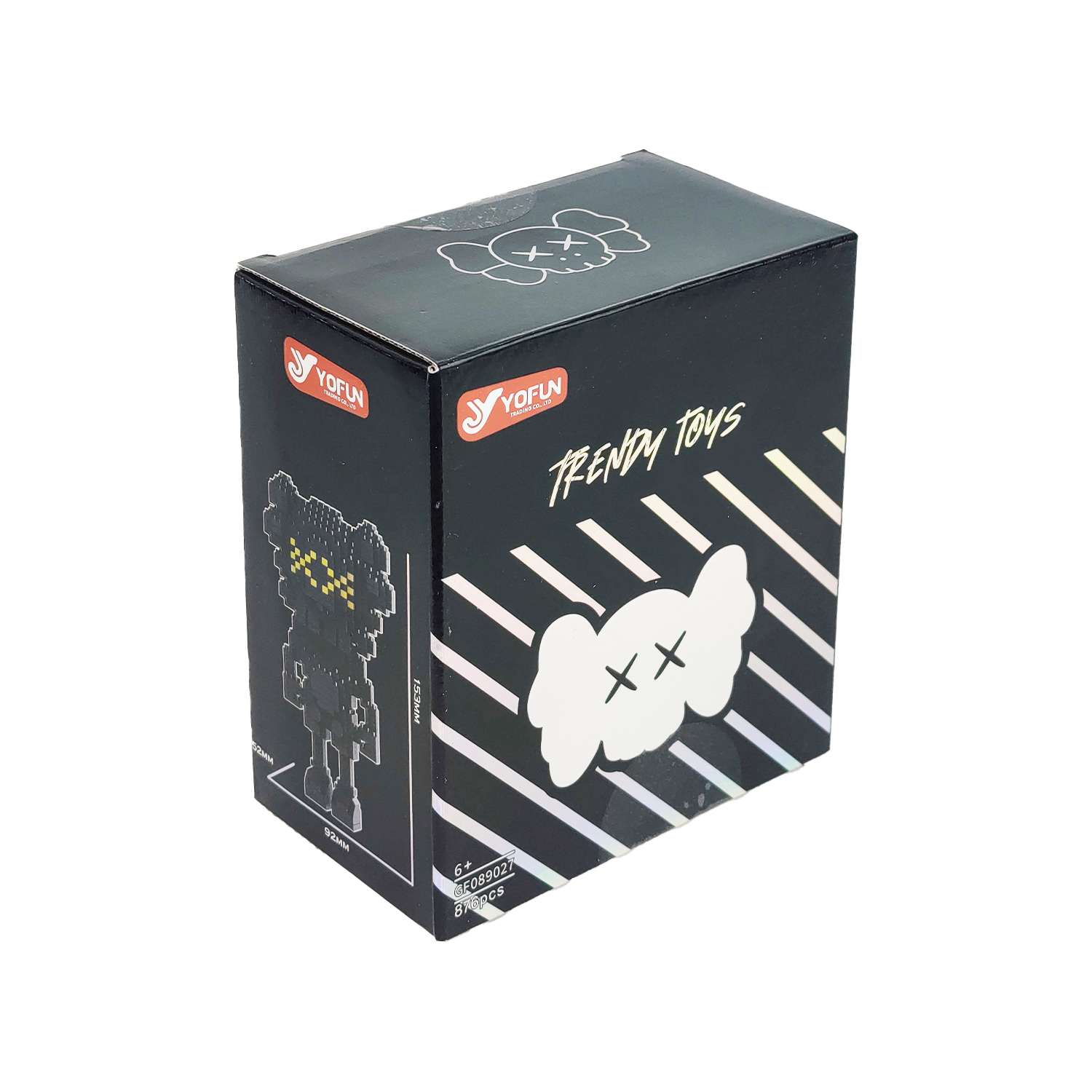 Конструктор Yiwu Yofun Trading Co Balody Kaws из мини-блоков - фото 3