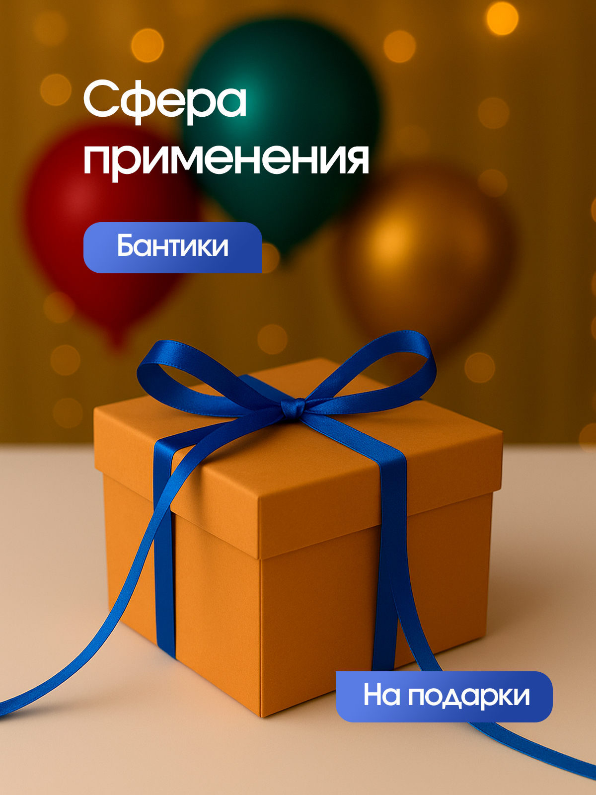 Ленты атласные AXLER тонкие упаковочные набор 12 шт - фото 5