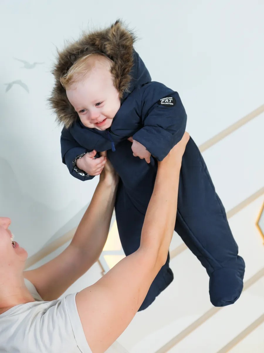 Комбинезон Fortuna premium КомбезЗимаЗимаТемноСиний - фото 3