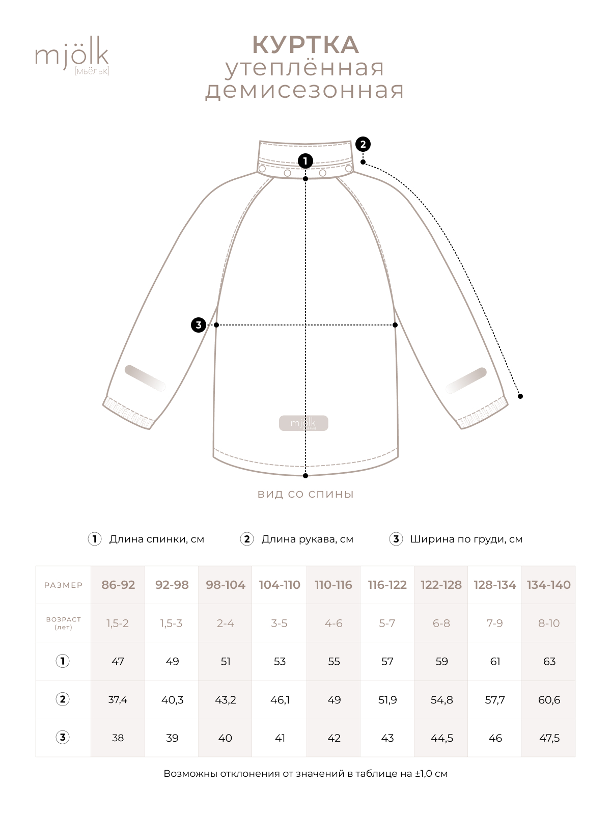 Куртка Mjolk 39210 - фото 3