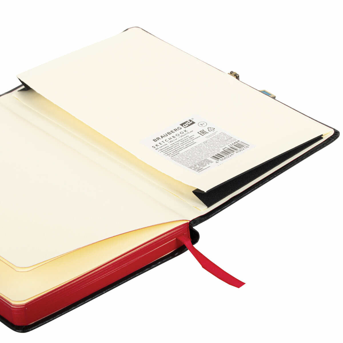 Скетчбук для рисования BRAUBERG блокнот для скетчинга 80 листов 13x21 см - фото 14