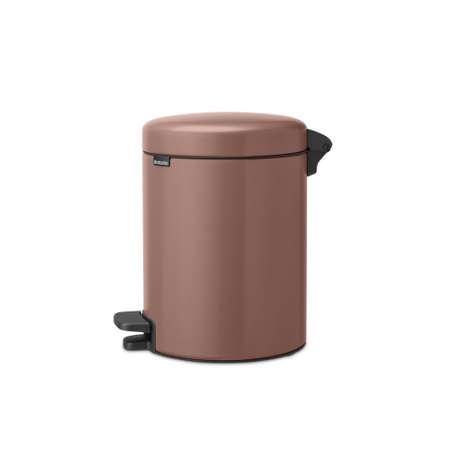 Бак мусорный Brabantia NewIcon с педалью светло-коричневый 5л 233982