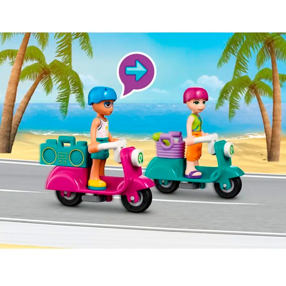 Конструктор LEGO Friends Пляжный дом для отдыха 686 дет. - фото 6