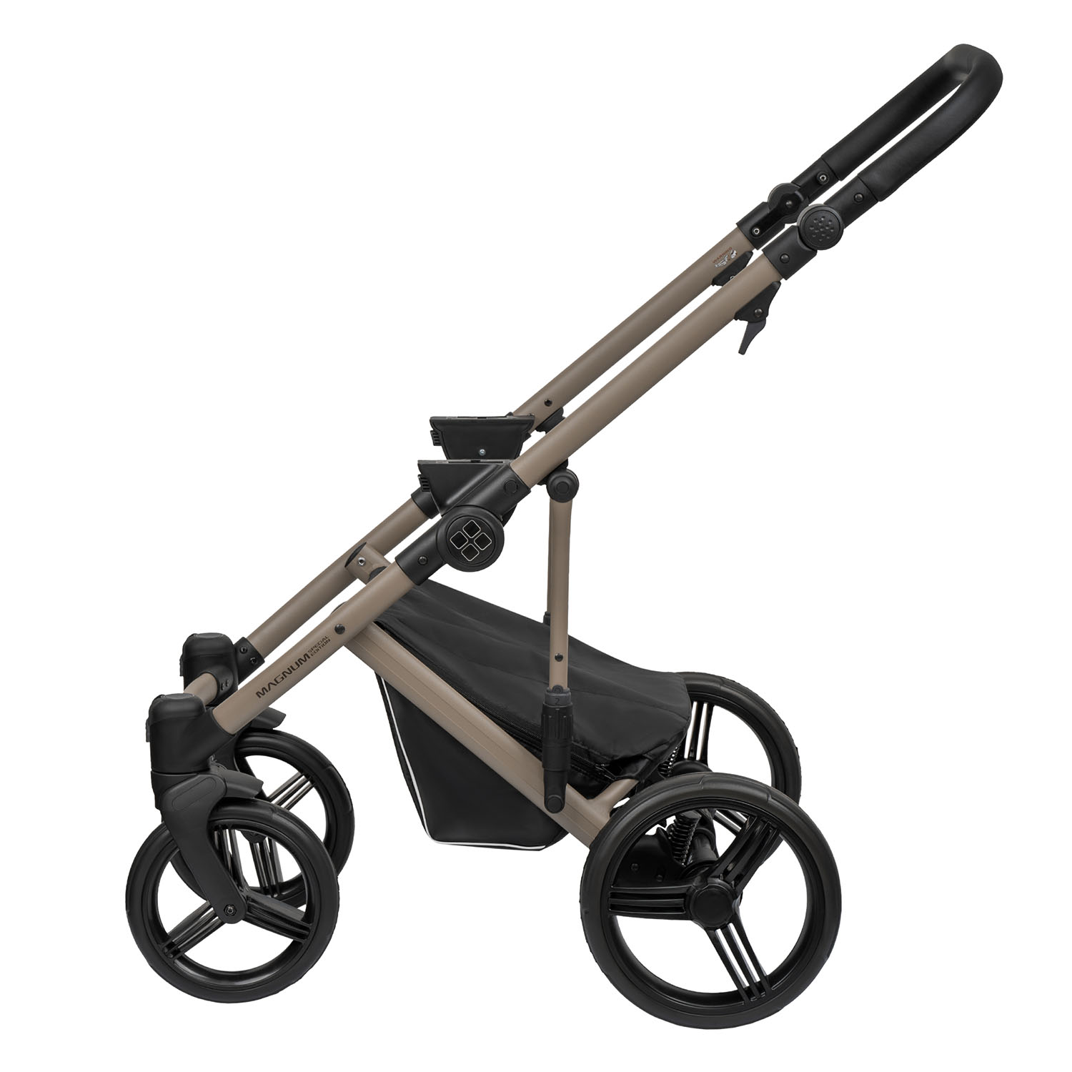 Коляска 2в1 Bebetto Magnum Light SE бежевый - фото 11