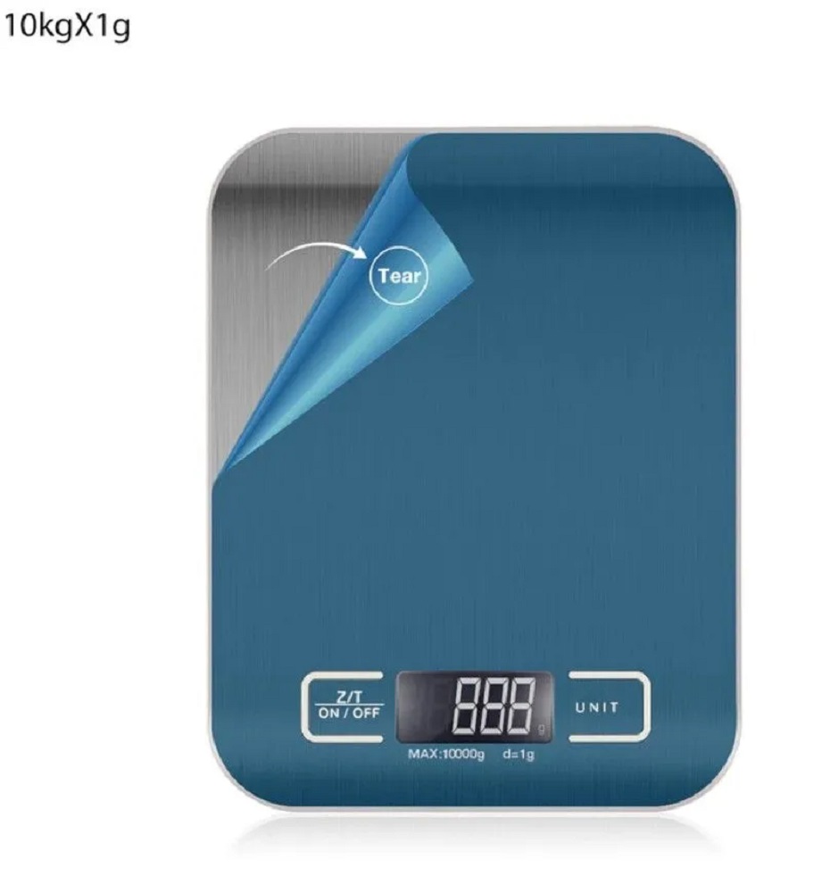 Кухонные весы электронные CASTLELADY до 10 кг нержавеющая сталь - фото 10