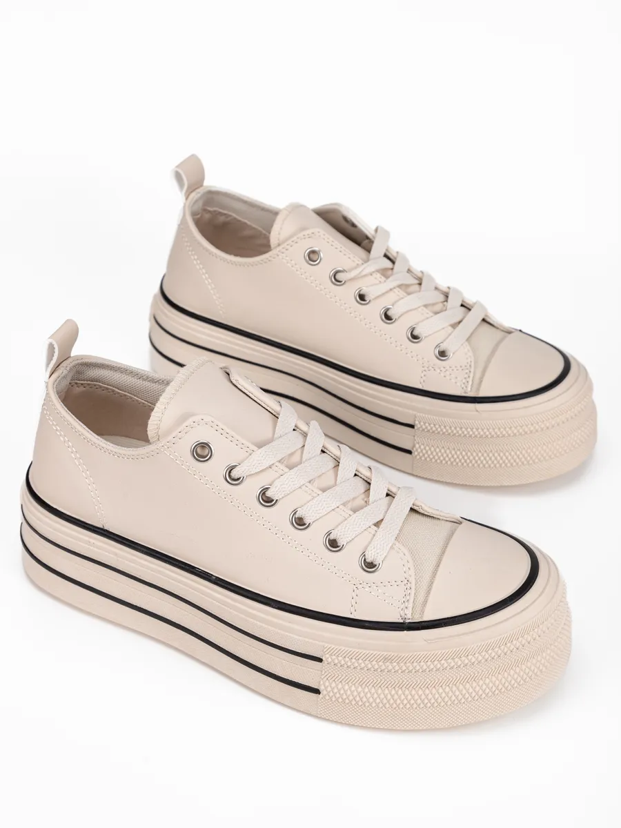 Кеды KDX QM-09 beige - фото 7