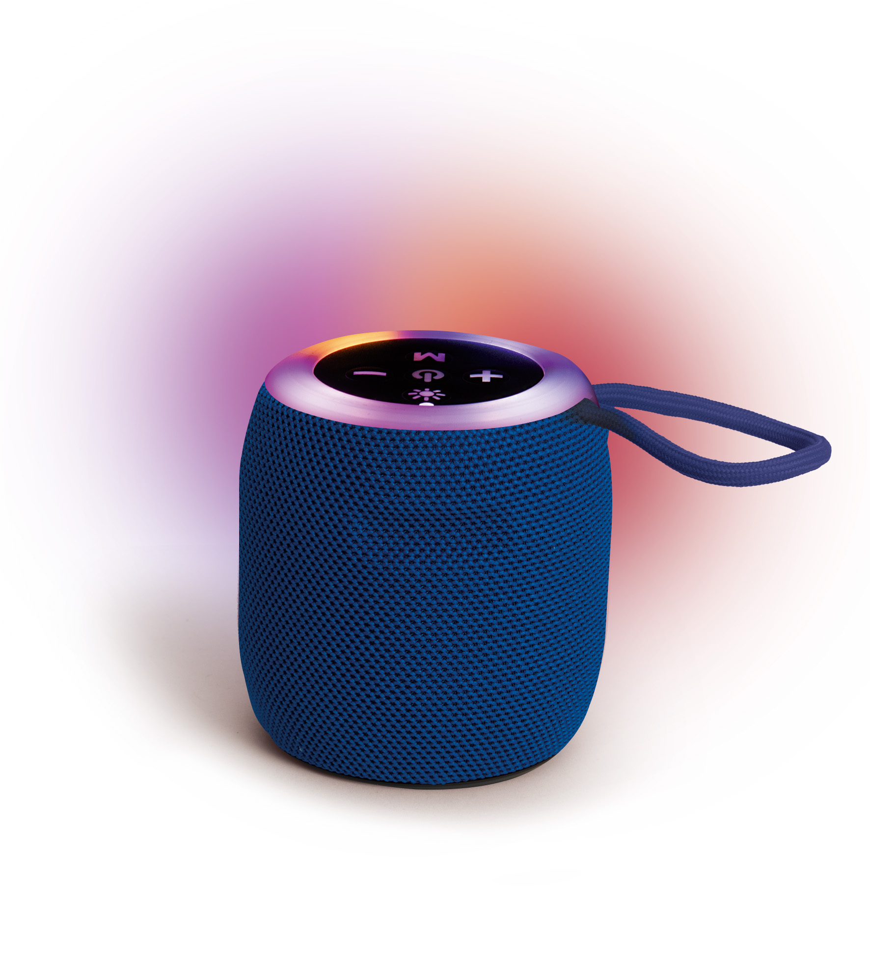 Колонка Attivio Bluetooth с подсветкой Синий MUDM-60B - фото 1