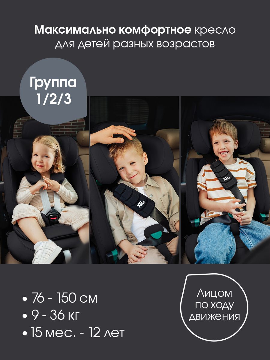 Автокресло Britax Roemer Advansafix Pro Lux Isofix 1/2/3 (9-36 кг) черный - фото 2
