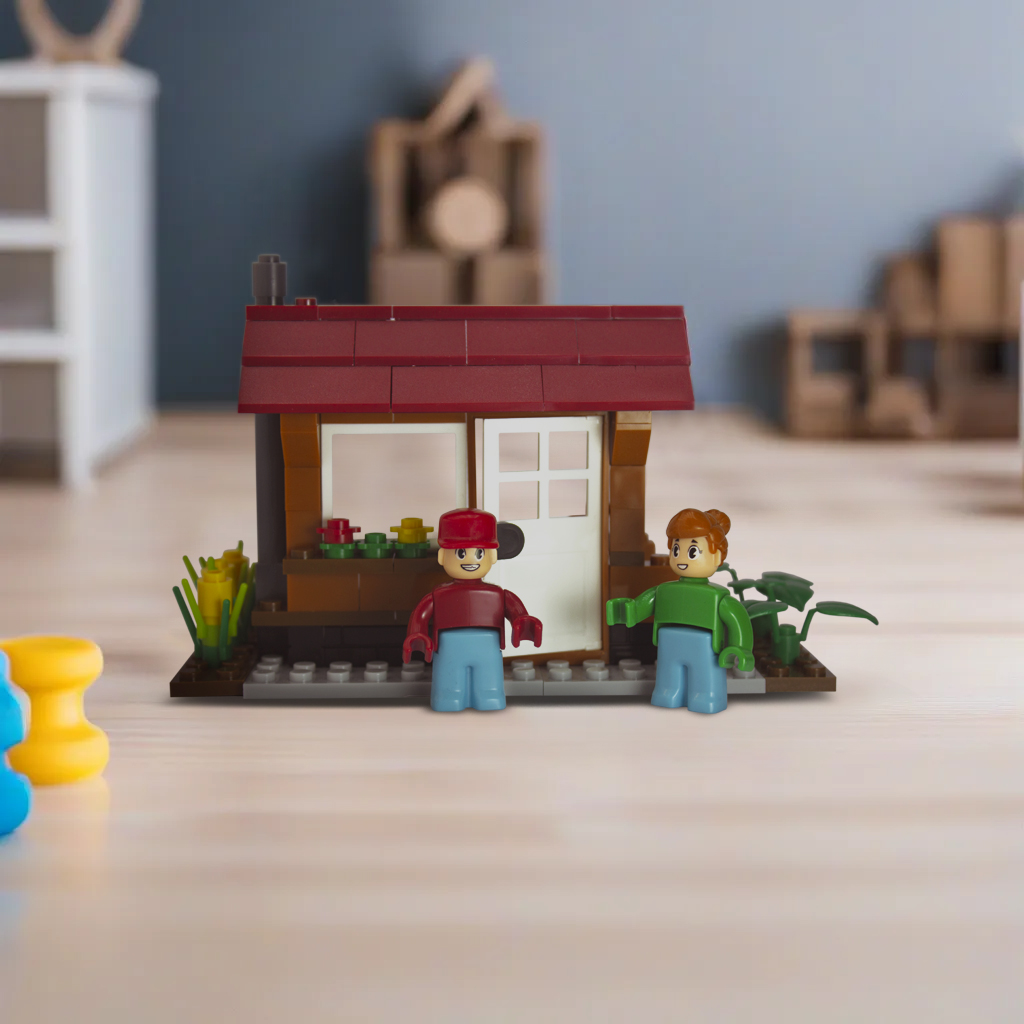 Конструктор kids bricks Ферма 367 дет. - фото 13