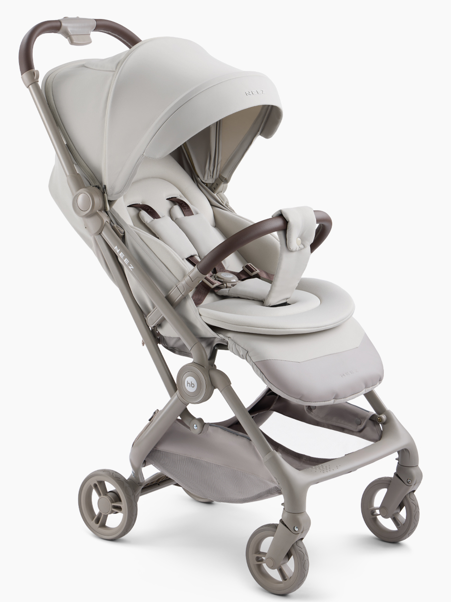 Коляска прогулочная Happy Baby Neez серый - фото 1