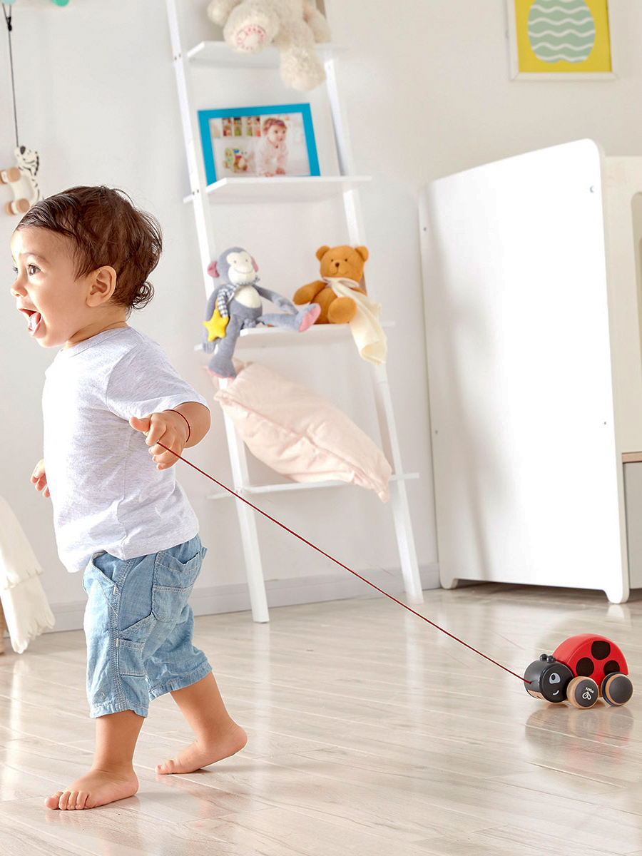 Игрушка Hape каталка Божья коровка - фото 8