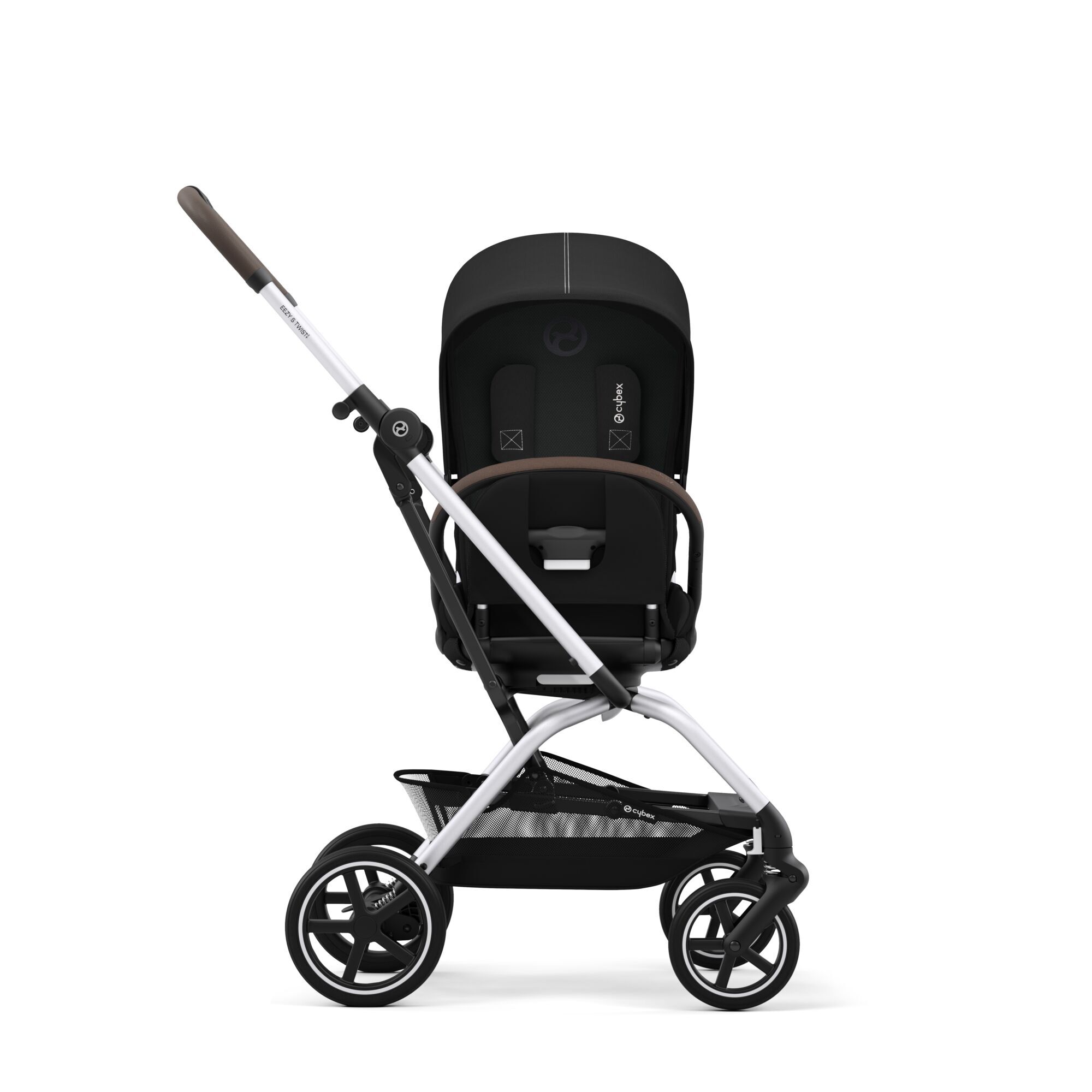 Коляска прогулочная Cybex Eezy S Twist Moon Black - фото 3