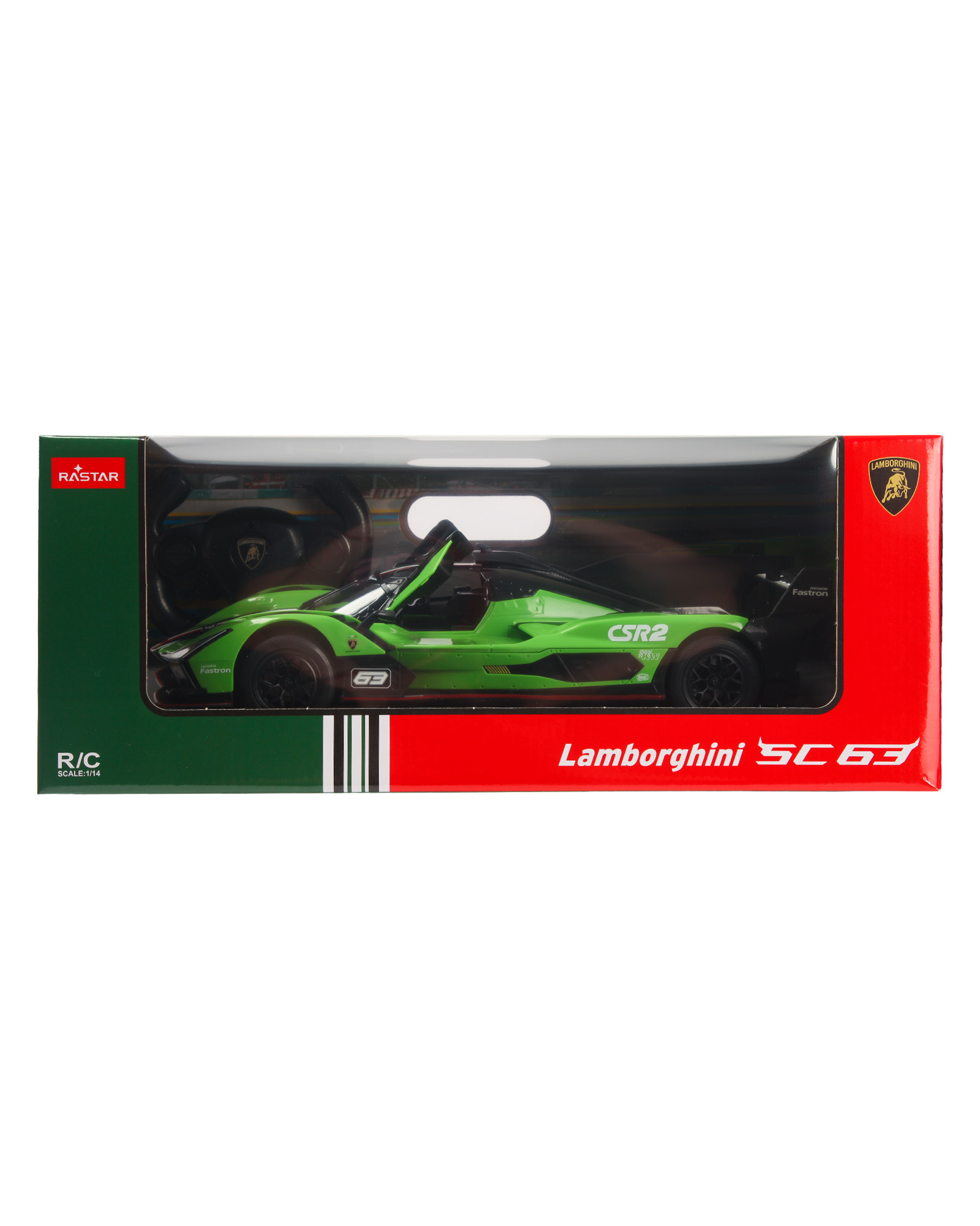 Автомобиль РУ Rastar Lamborghini SC63 1:14 - фото 7