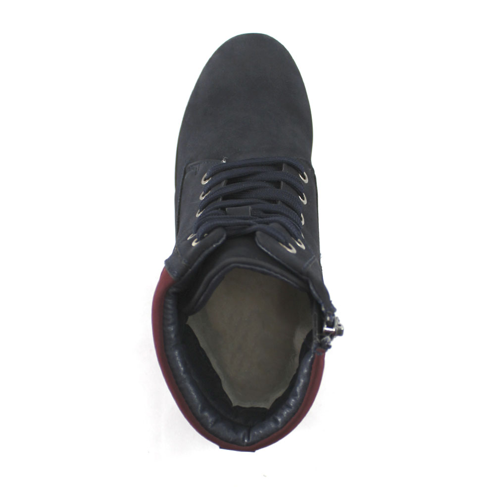 Ботинки Europen 568187/01-01-СВ EUROPEN Ботинки для девочки,темно-синий,бордовый - фото 3