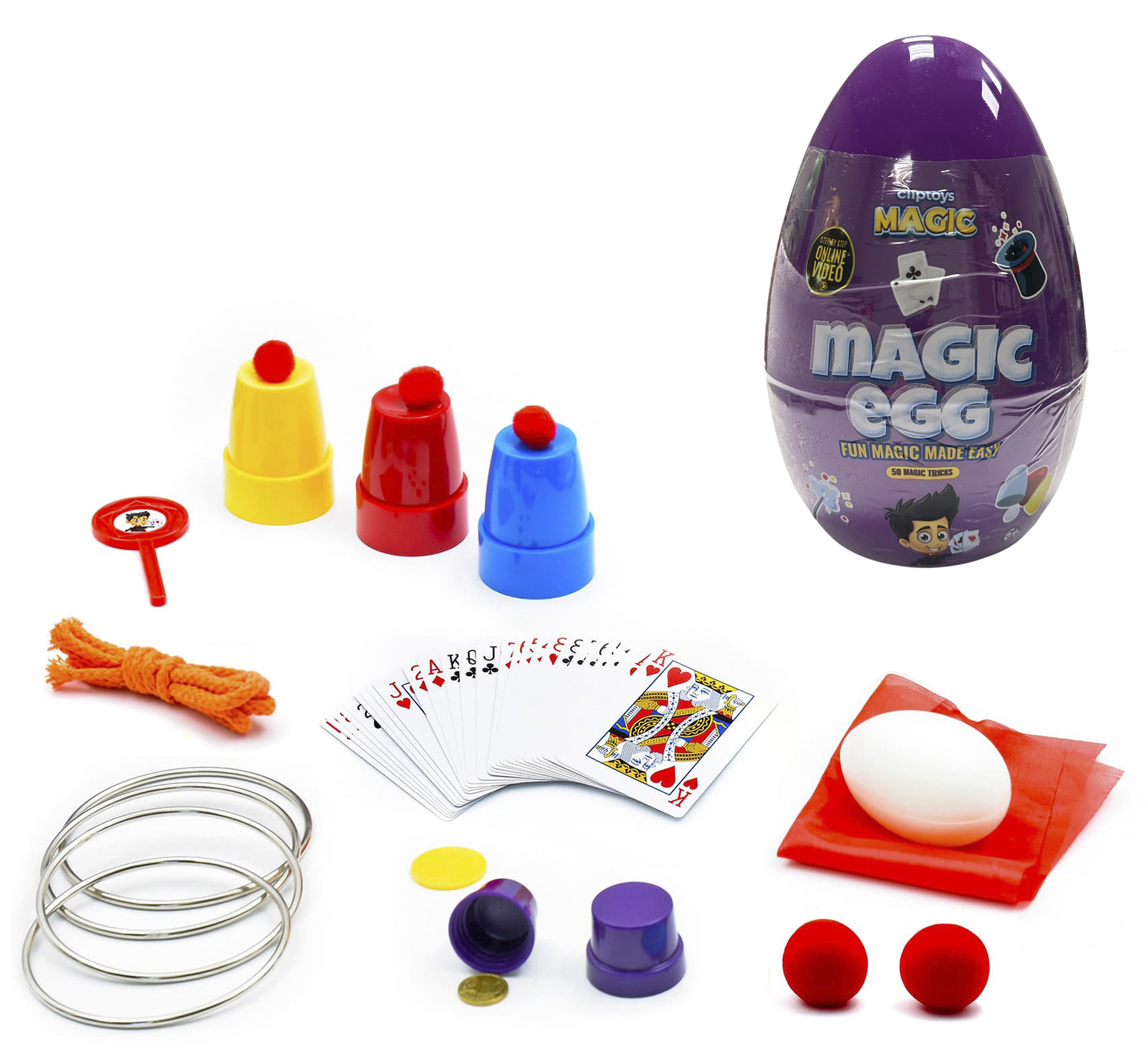 Фокусы Cliptoys Magic Волшебное яйцо в ассортименте - фото 4