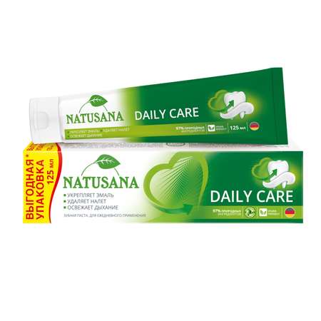Зубная паста NATUSANA daily care 125мл