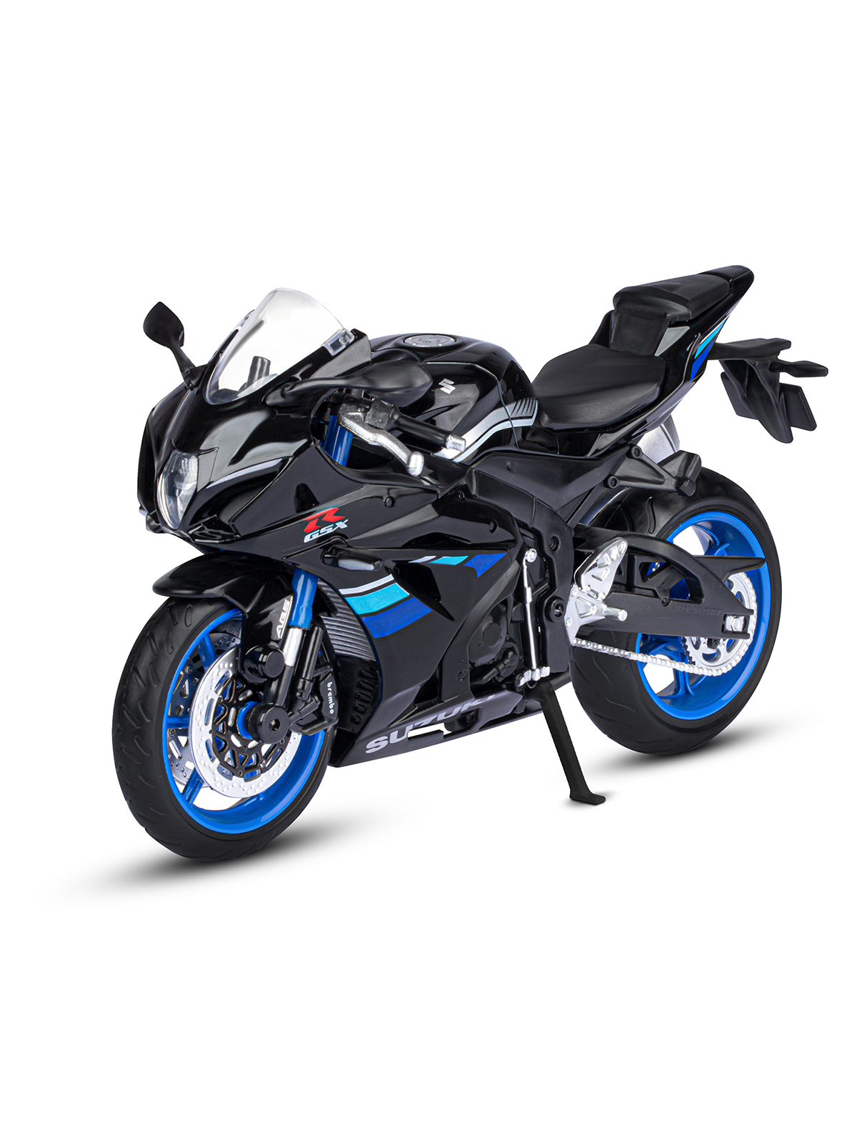 Мотоцикл АВТОпанорама Suzuki GSX R1000 1:12 JB1251572 - фото 20