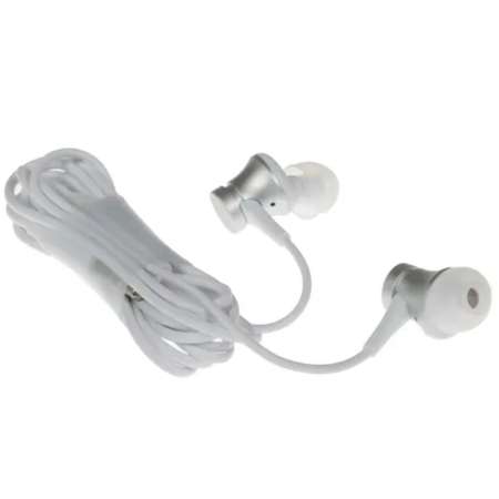 Наушники XIAOMI Mi In-Ear Basic вакуумные микрофон 32 Ом 3.5 мм 1.25 м серебристые