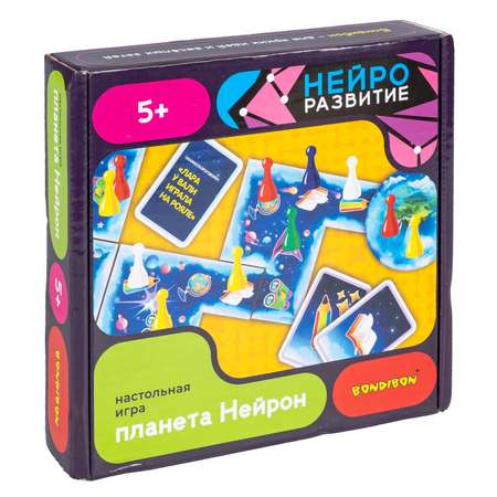 Настольная игра Bondibon ПЛАНЕТА НЕЙРОН НейроРазвитие