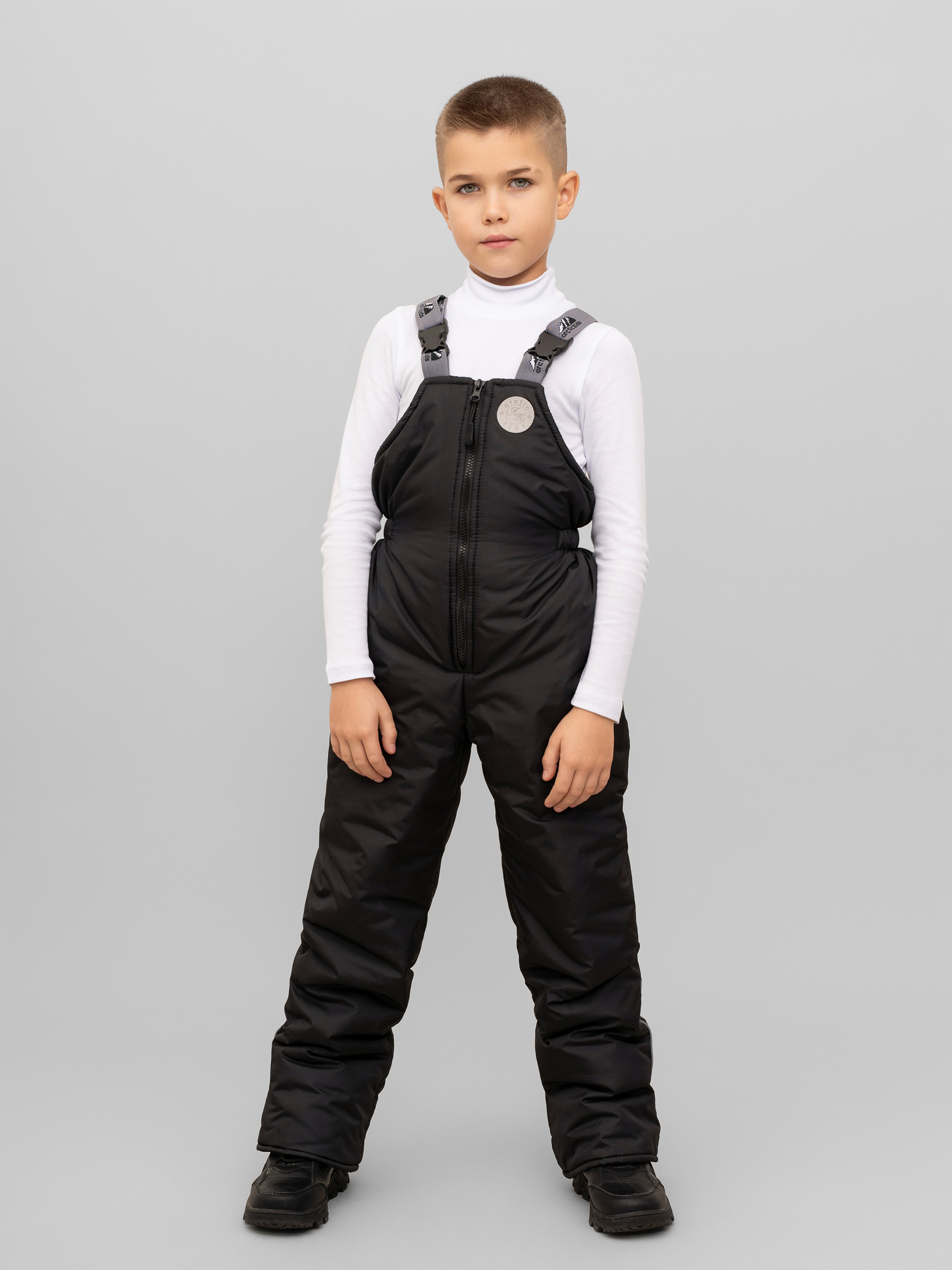 Полукомбинезон Arctic kids 60-015/1 черный - фото 1