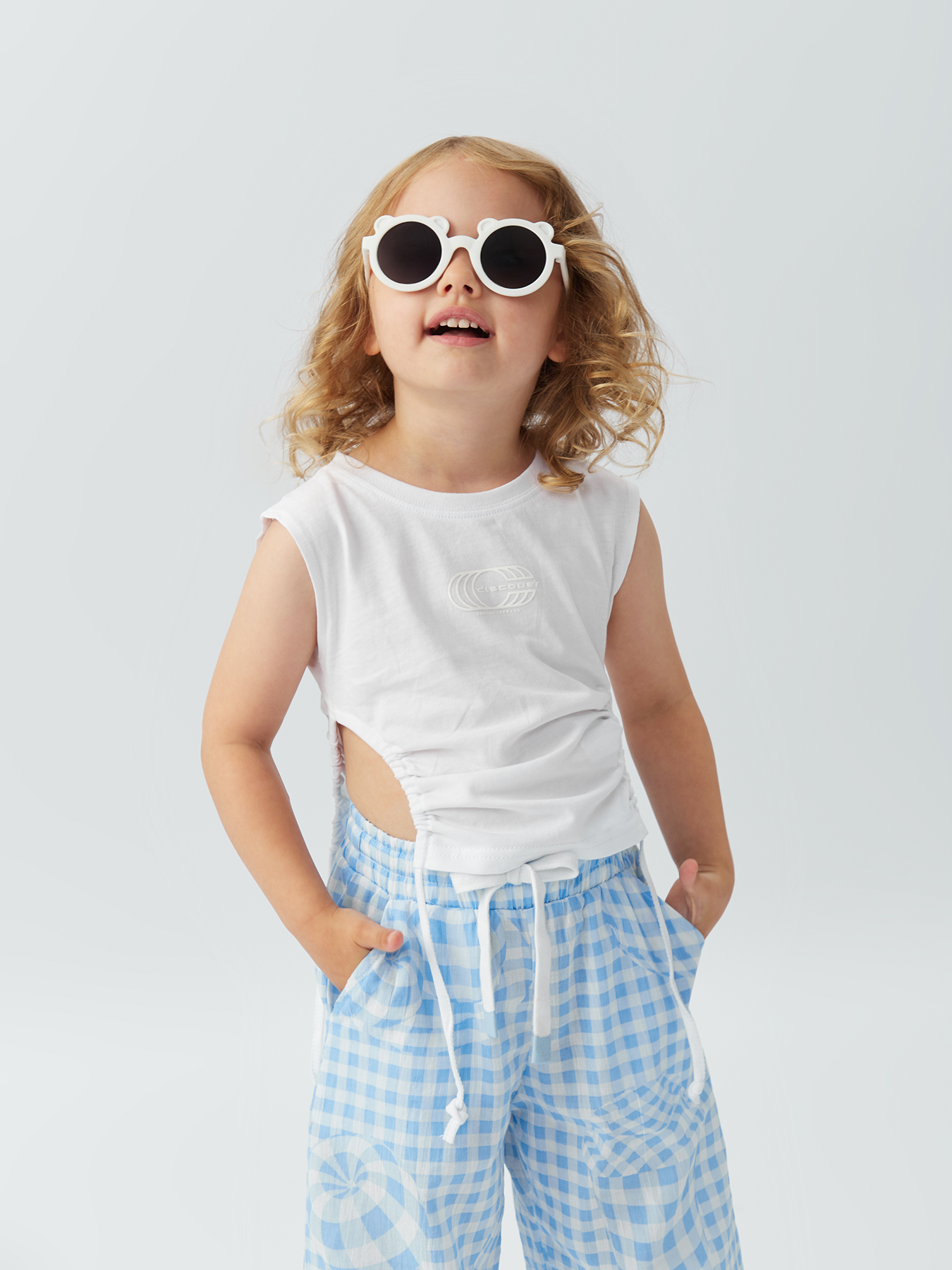 Топ Happy Baby 88213_white - фото 16