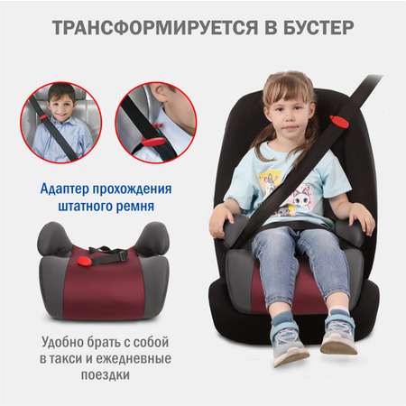Автокресло SIGER 2/3 (15-36 кг)