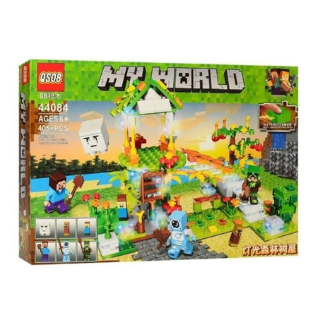 Конструктор BalaToys MyWorld Волшебный лес блочный
