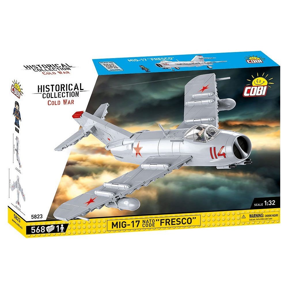 Конструктор COBI Истребитель MiG-17 NATO сборная игровая модель - фото 11
