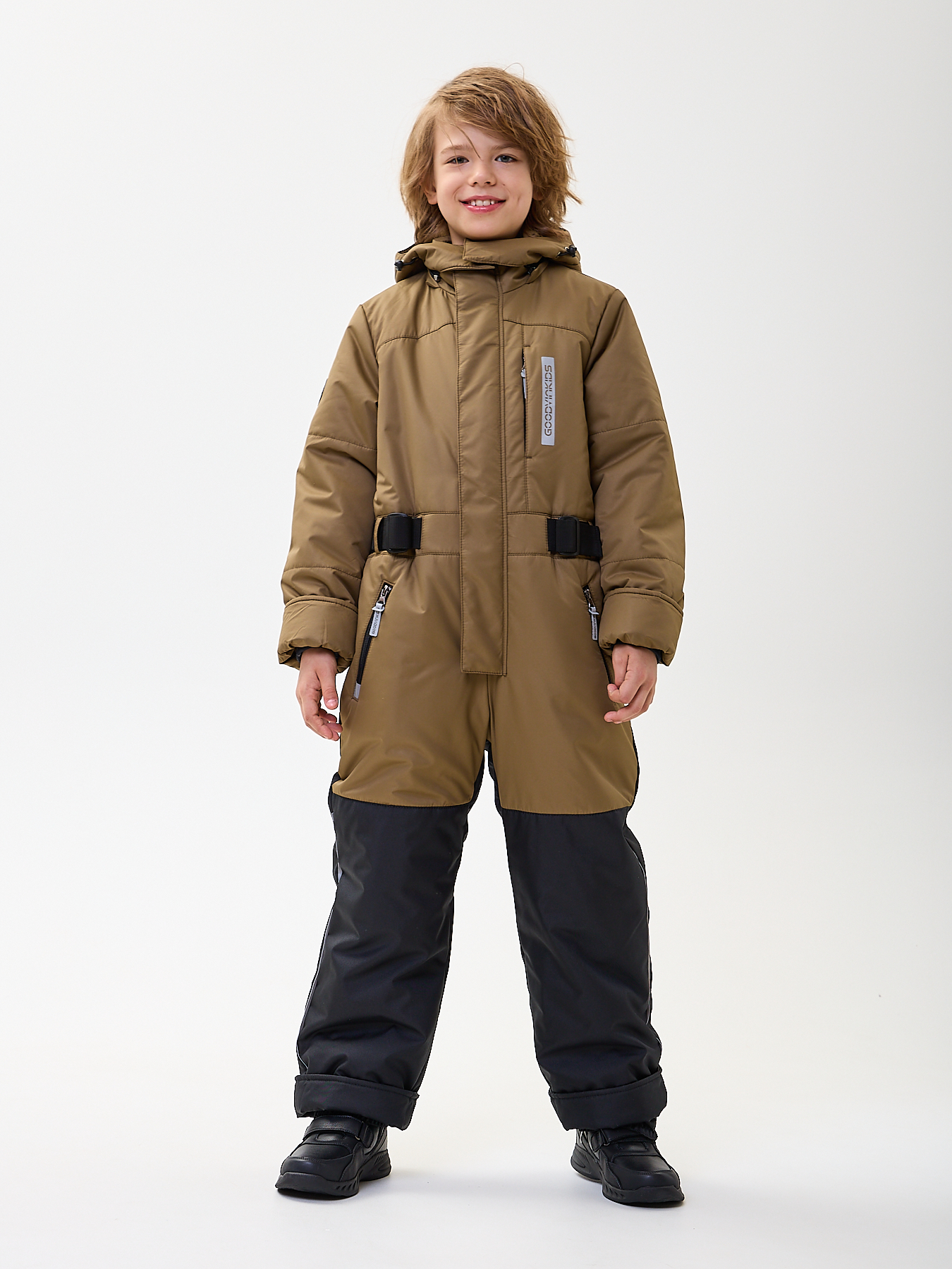 Комбинезон GooDvinKids КМ12019-21/табак - фото 1