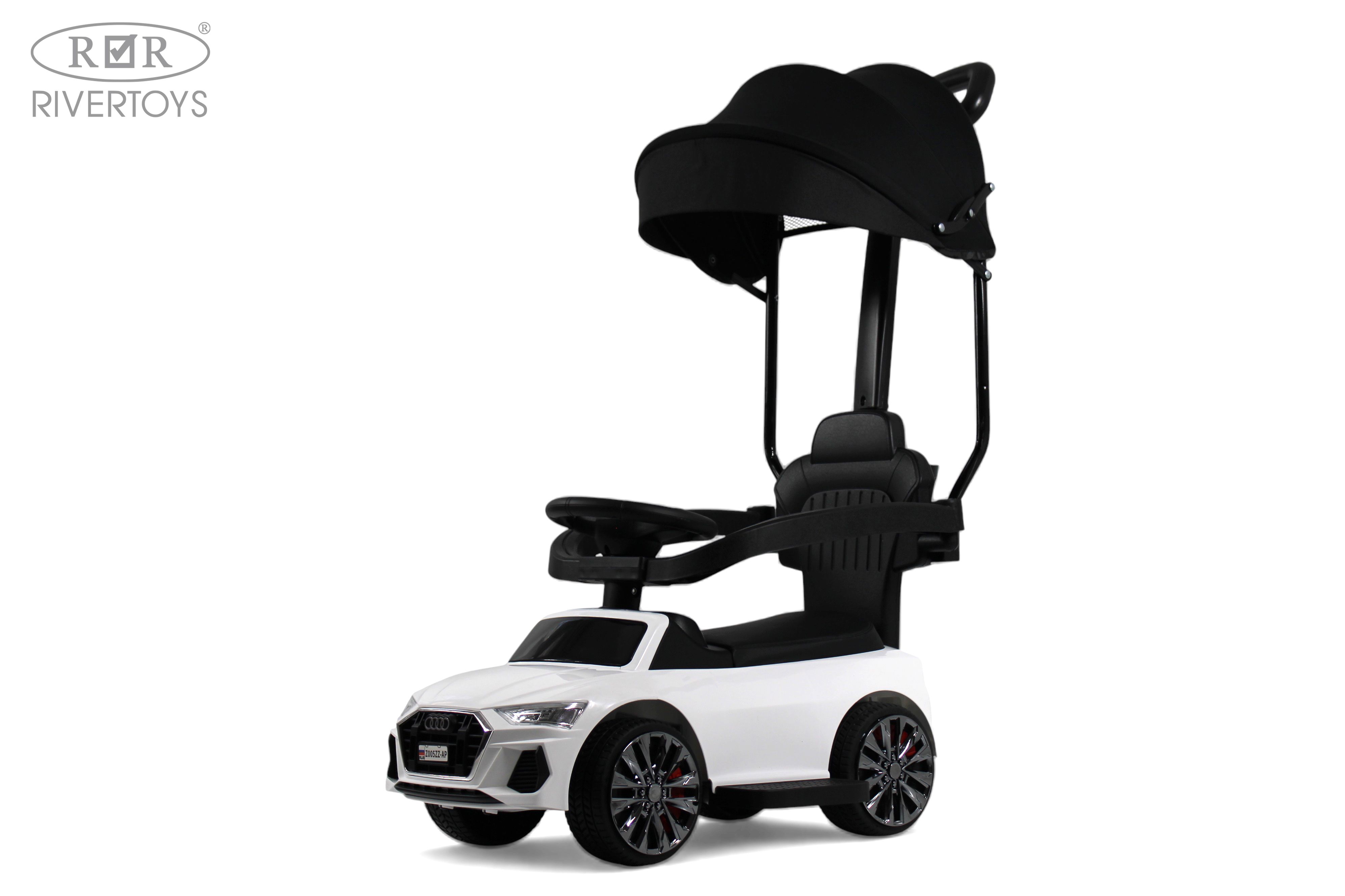 Каталка RIVERTOYS Z005ZZ-AP-WHITE белый - фото 1