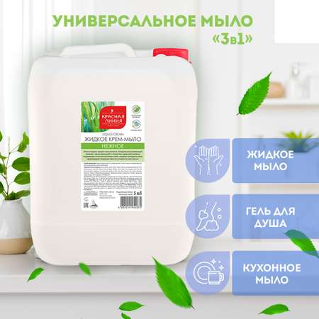 Мыло жидкое Красная Линия 5000 мл
